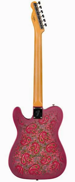 Fender 68 Tele Pink Paisley NOS, detail 2