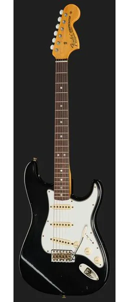 Fender 69 Strat Black JM Relic, detail 2