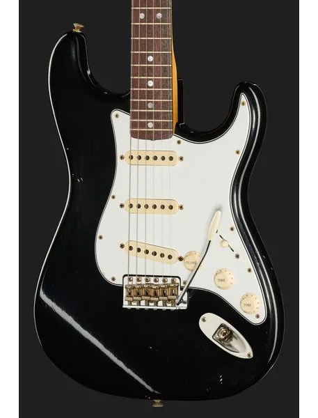 Fender 69 Strat Black JM Relic, detail 4