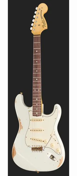 Fender 69 Strat OLW Relic, detail 2