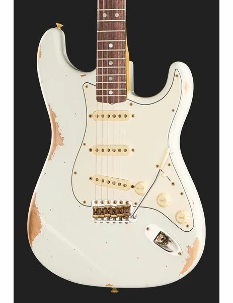Fender 69 Strat OLW Relic, detail 4