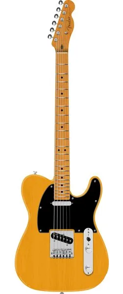 Fender 75th Player II Bari Tele BTB, front view