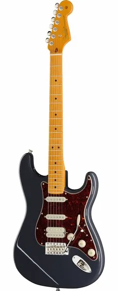Fender Am Pro Clsc Strat HSS MN FBLK, front view