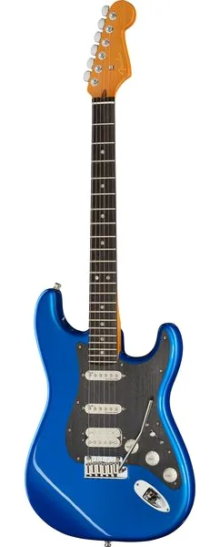 Fender Am Ultra II Strat HSS EB NBL, front view