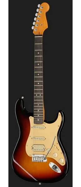 Fender Am Ultra II Strat HSS EB UBST, detail 2