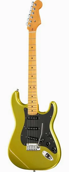 Fender Am Ultra II Strat MN SFL, front view