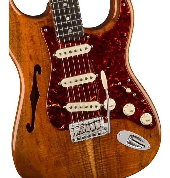 Fender Artisan Koa Thinline Strat AN, detail 3