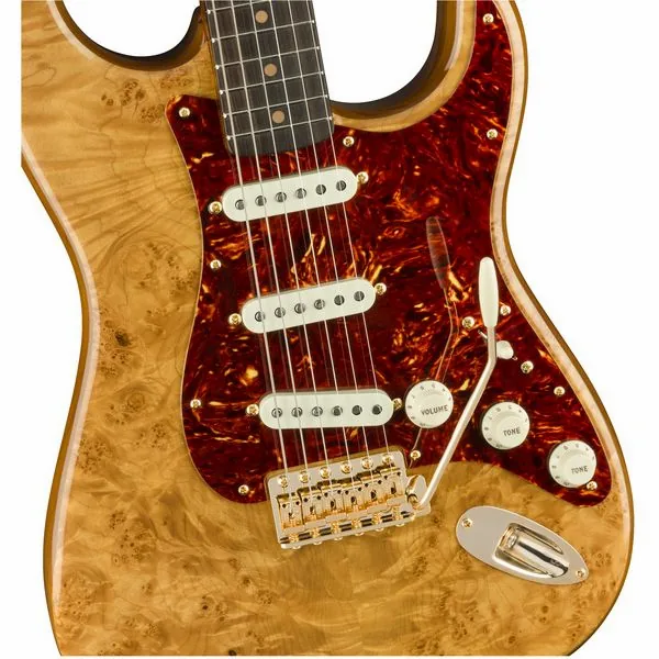 Fender Artisan Maple Burl Strat AN, detail 3