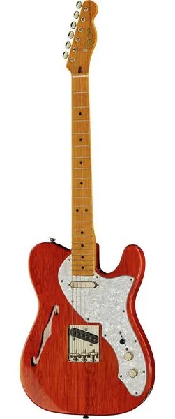 Squier CV 60s Thinline Tele MN NT, front view