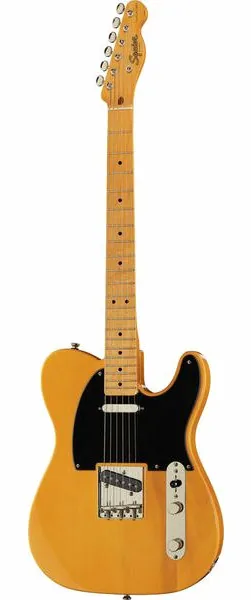 Squier CV 50s Tele MN BB, front view