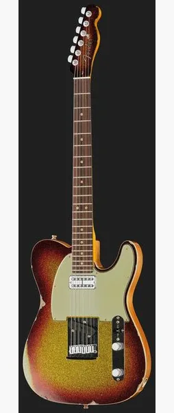 Fender Custom Tele 3TSB Sparkle Relic, detail 2