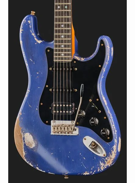 Fender Custom Violet Strat Relic MBAM, detail 4