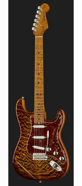 Fender Elite Strat MN QMT Tiger Eye, detail 2
