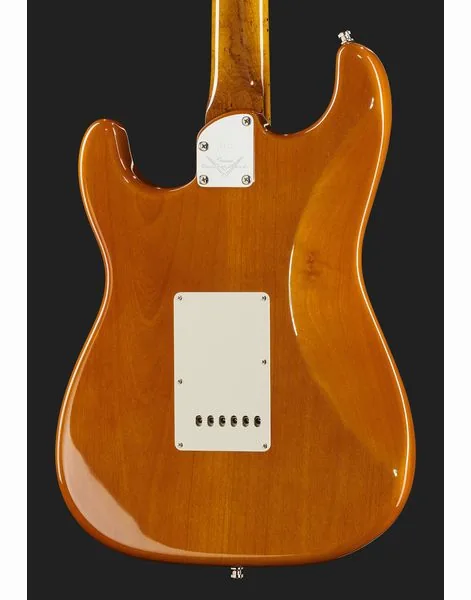 Fender Elite Strat MN QMT Tiger Eye, detail 5