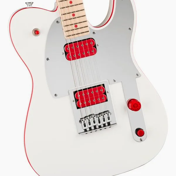 Fender John 5 Ghost Tele WHT, detail 4