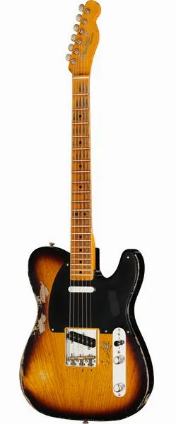 Fender LTD 52 Tele 2CSB SHRelic, front view