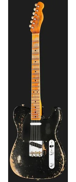 Fender LTD 52 Tele Aged Black SHRelic, detail 2