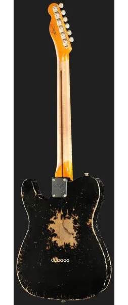 Fender LTD 52 Tele Aged Black SHRelic, detail 3