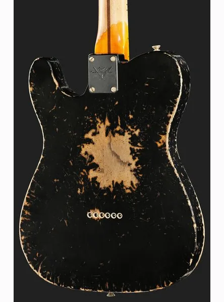 Fender LTD 52 Tele Aged Black SHRelic, detail 5