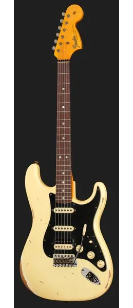 Fender LTD 67 Strat HSS Vintage White, detail 2