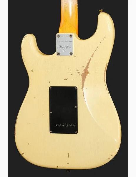 Fender LTD 67 Strat HSS Vintage White, detail 5
