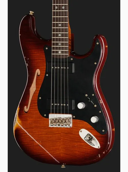 Fender LTD Artisan P90 Strat AVB, detail 4