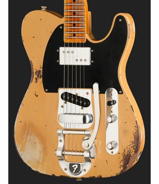 Fender LTD Blackguard Cunife Tele NBL, detail 4