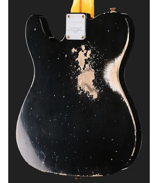 Fender LTD CuNife Tele HR Aged Black, detail 5