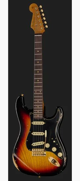 Fender LTD Custom '62 Strat RL BSB, detail 2