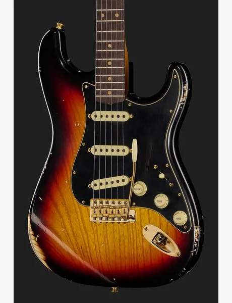 Fender LTD Custom '62 Strat RL BSB, detail 4
