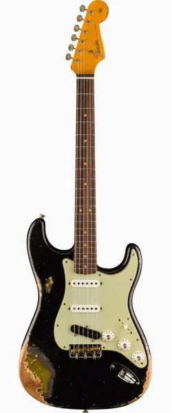 Fender LTD Hotshot Strat HR BSoACS, front view