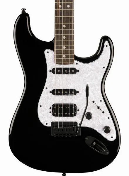 Fender LTD Player Fusion Strat HSS BK, detail 3