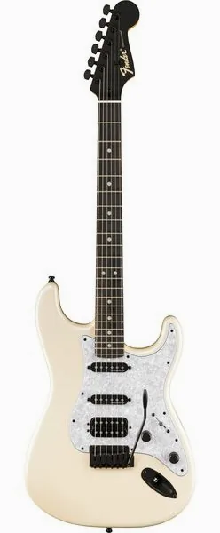 Fender LTD Player Fusion Strat HSS OP, front view