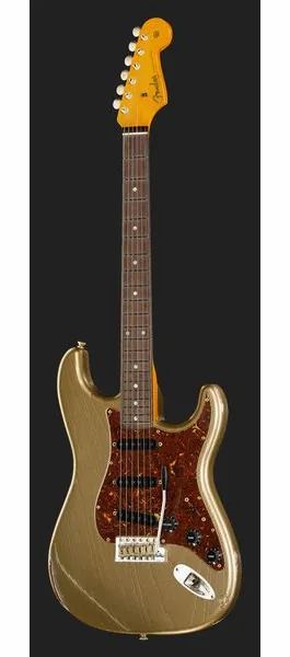 Fender LTD Roasted Strat Relic SG, detail 2