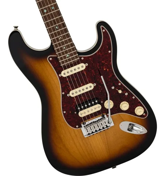 Fender MIJ Act Modern Strat HSS 2TS, detail 3