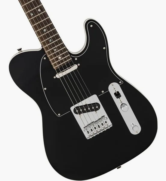 Fender MIJ Active Modern Tele RW BLK, detail 3