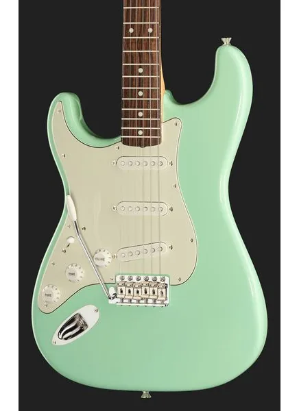 Fender MIJ Trad 60s Strat LH RW SFG, detail 4