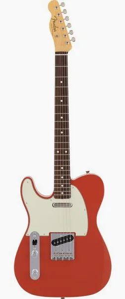 Fender MIJ Trad 60s Tele LH RW FRD, front view