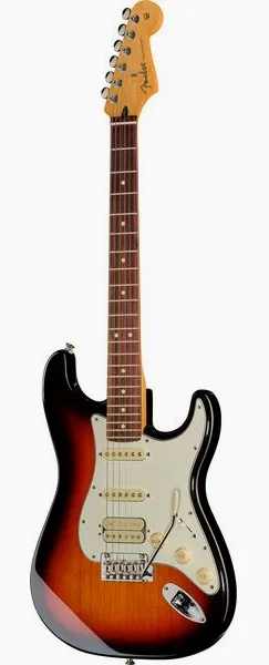 Fender Player II Strat HSS RW 3TS, front view