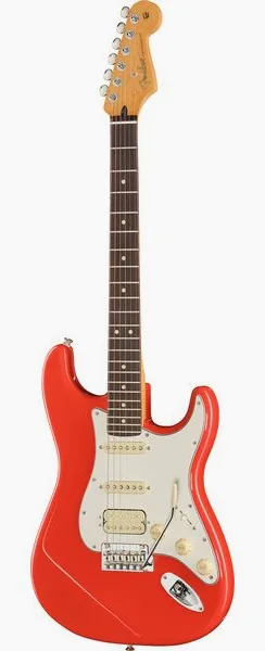 Fender Player II Strat HSS RW CRR, front view