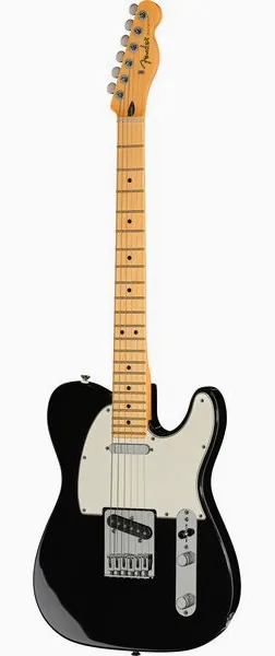 Fender Player II Tele MN BLK, front view
