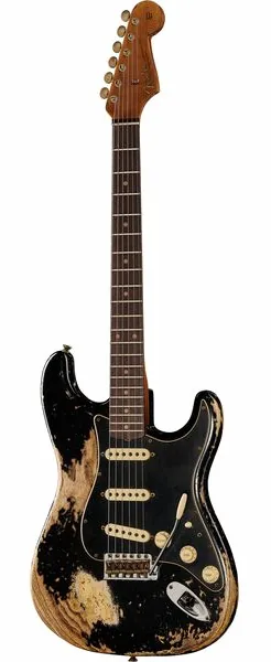 Fender Poblano Strat SHR AB, front view
