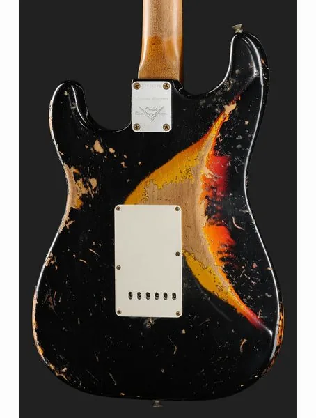 Fender Roasted '61 Strat ABLK/3TSB, detail 5