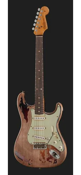 Fender Rory Gallagher Relic Strat, detail 2