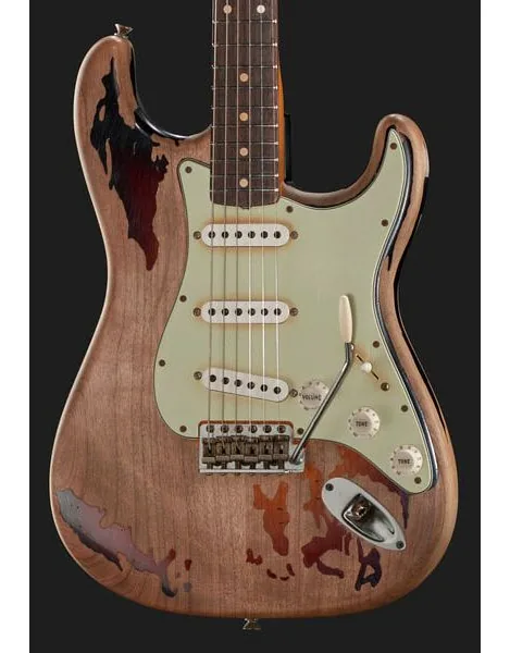 Fender Rory Gallagher Relic Strat, detail 4