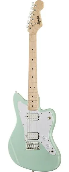 Squier Mini Jazzmaster MN SFG, front view