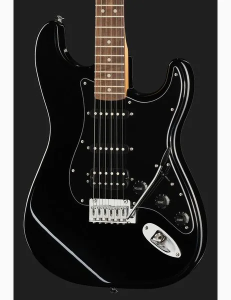 Fender Standard Strat HSS LRL BPG BLK, detail 4