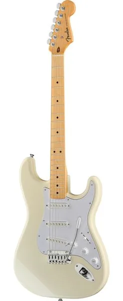 Fender Standard Strat MN WPG OWT, front view