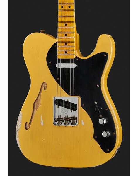 Fender Tele Blackguard Thinline Relic, detail 4