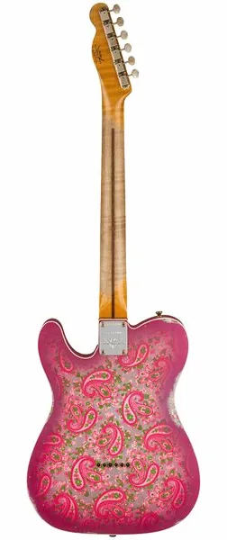 Fender Tele Dual P90 Pink Paisley, detail 2